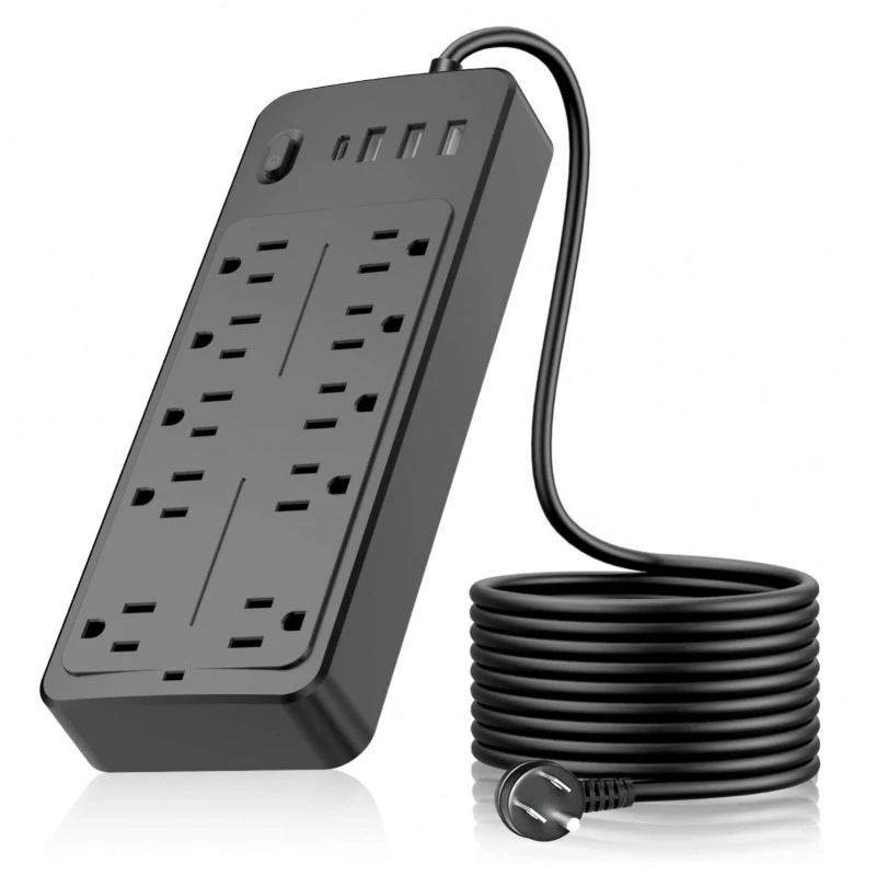 10 розетка Us Plug Power Strip