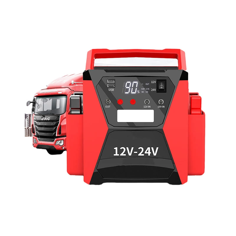 12V/24V Car Jump Starter интеллектуалды батарея зарядтағыш