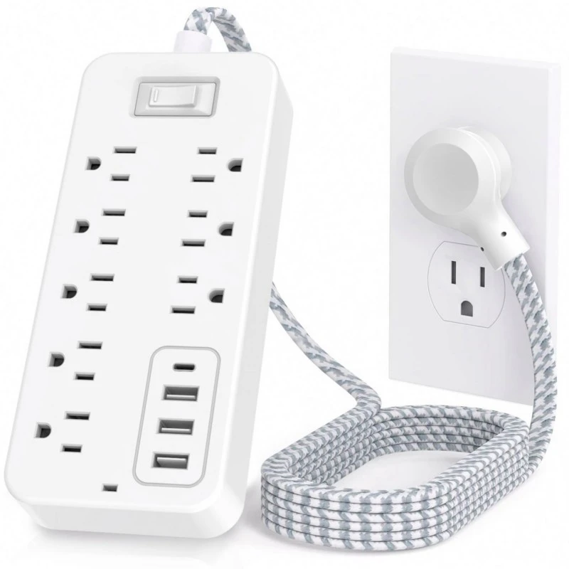 8 розетка Us Plug Power Strip