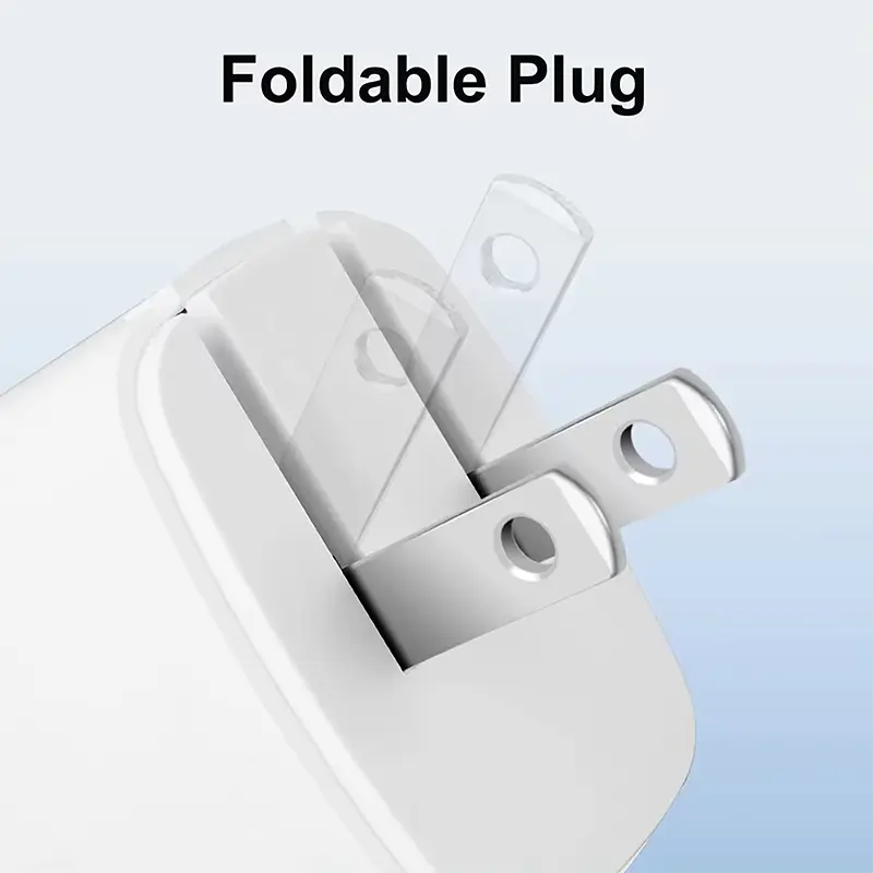 PD20W Mini Zize зарядтағыш, бүктейтін АҚШ ашасы бар