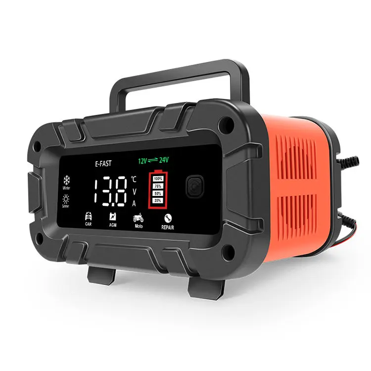 TK700 Universal 12V 24V Lead Acid Battery Charger